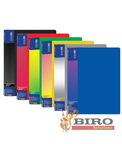 Mapă cu 20 folii, ECONOMIX, culori asortate